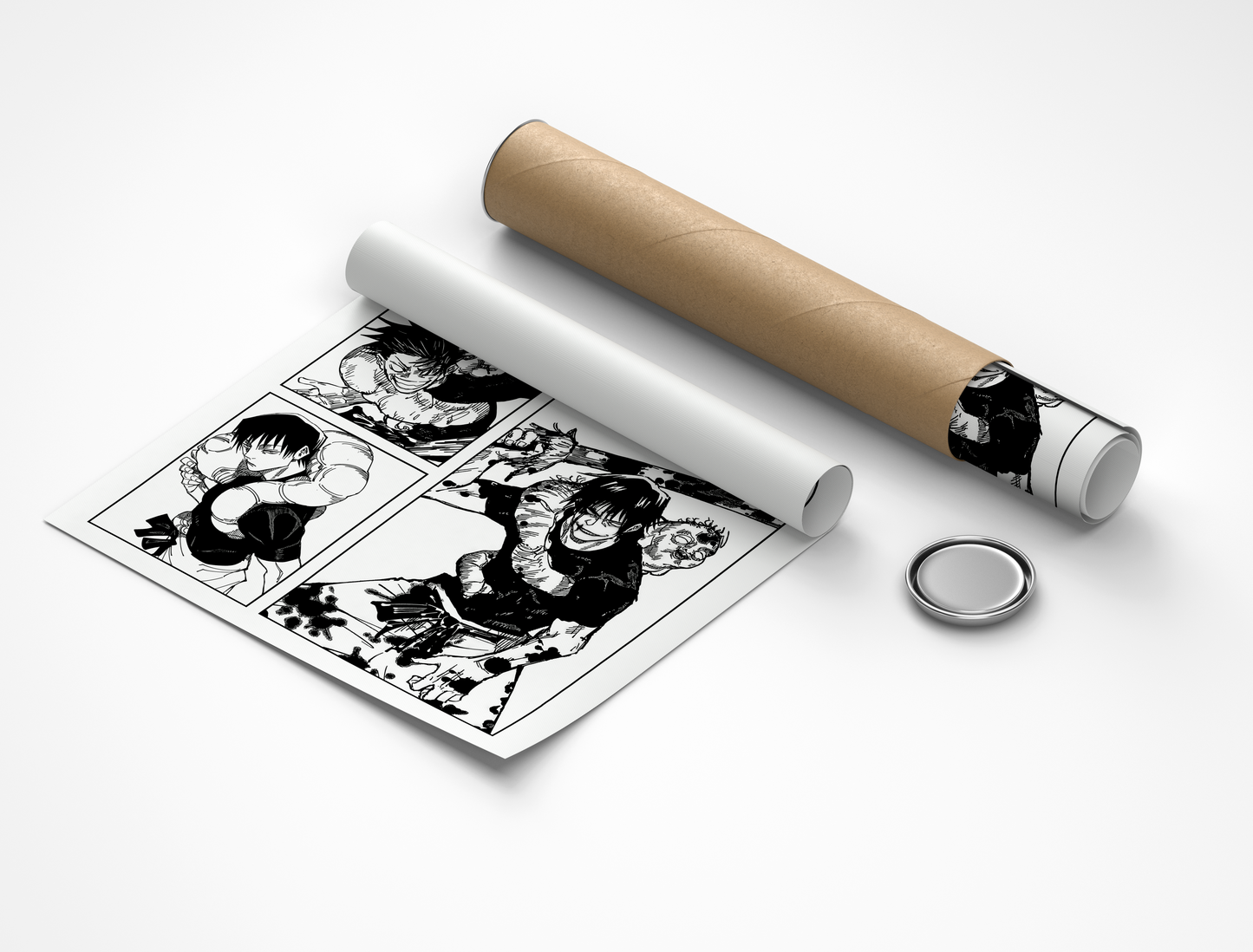 Toji Fushiguro Jujutsu Kaisen Rollup Poster