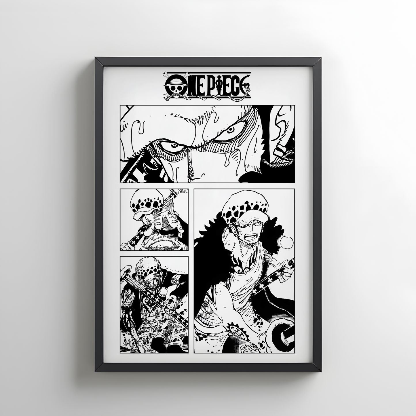 One Piece Trafalgar D. Water Law Rollup Poster