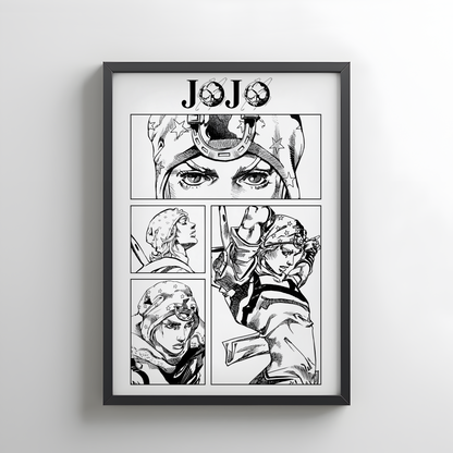 Johnny Joestar Rollup Poster