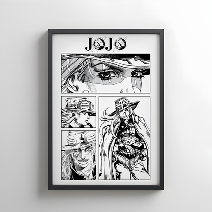 Gyro Zeppeli Rollup Poster
