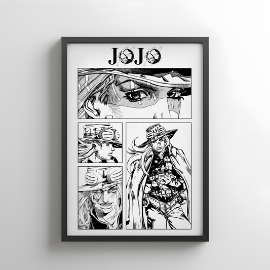 Gyro Zeppeli Rollup Poster