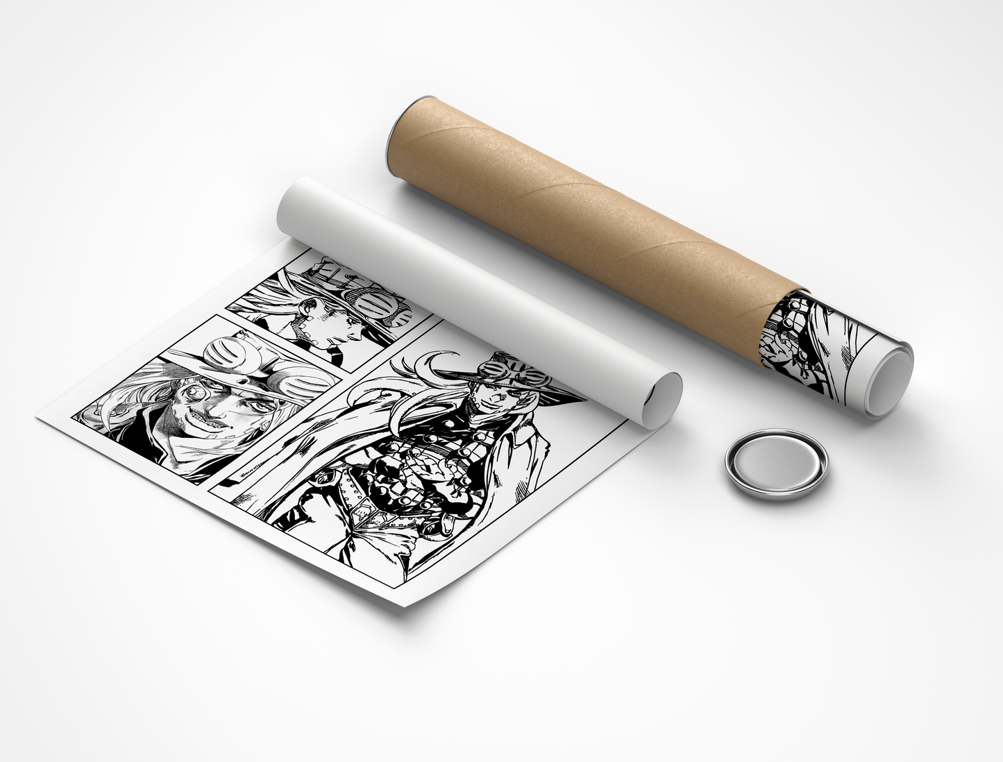 Gyro Zeppeli Rollup Poster