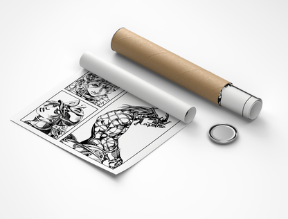 Diego Brando Rollup Poster