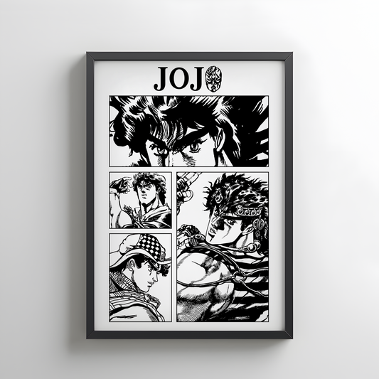 Jonathan Joestar Rollup Poster