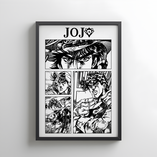 Joseph Joestar Rollup Poster