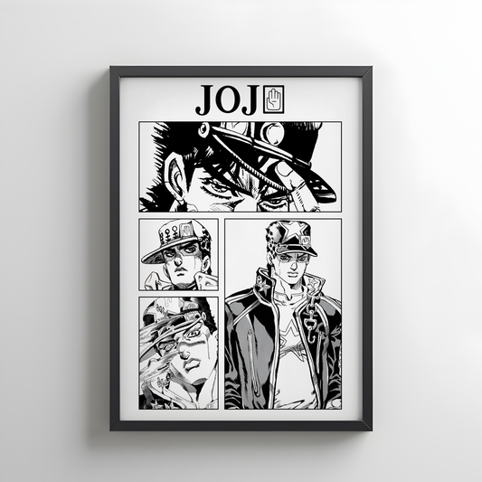 Jotaro Kujo Rollup Poster