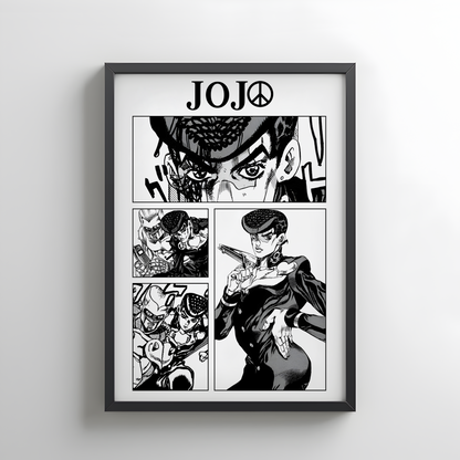 Josuke Higashikata Rollup Poster
