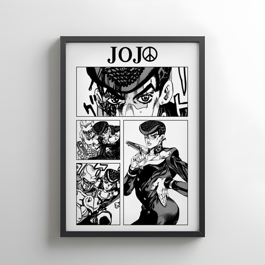 Josuke Higashikata Rollup Poster