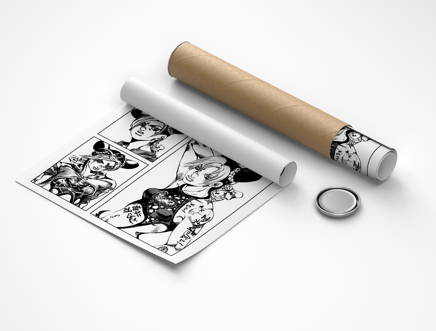 Jolyne Cujoh Rollup Poster
