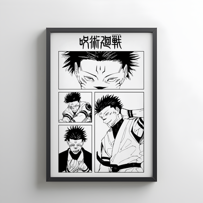 Ryomen Sukuna Jujutsu Kaisen Rollup Poster