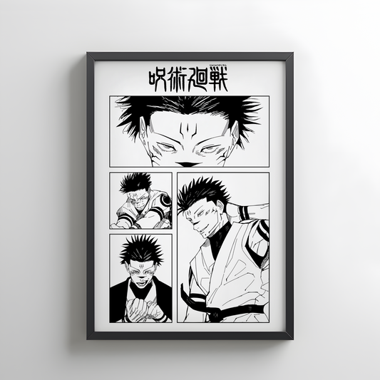 Ryomen Sukuna Jujutsu Kaisen Rollup Poster