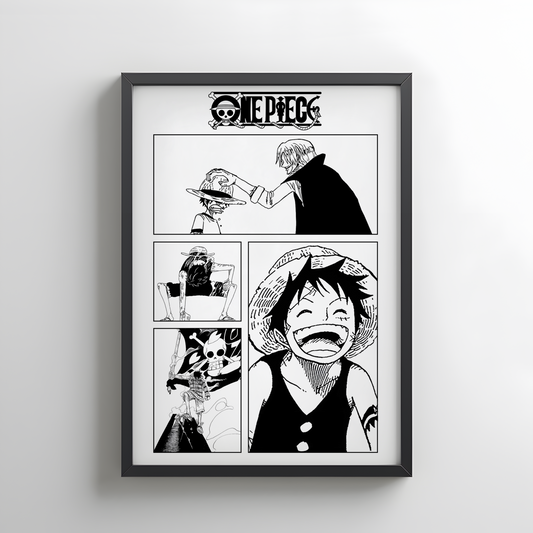 One Piece Monkey D. Luffy Rollup Poster