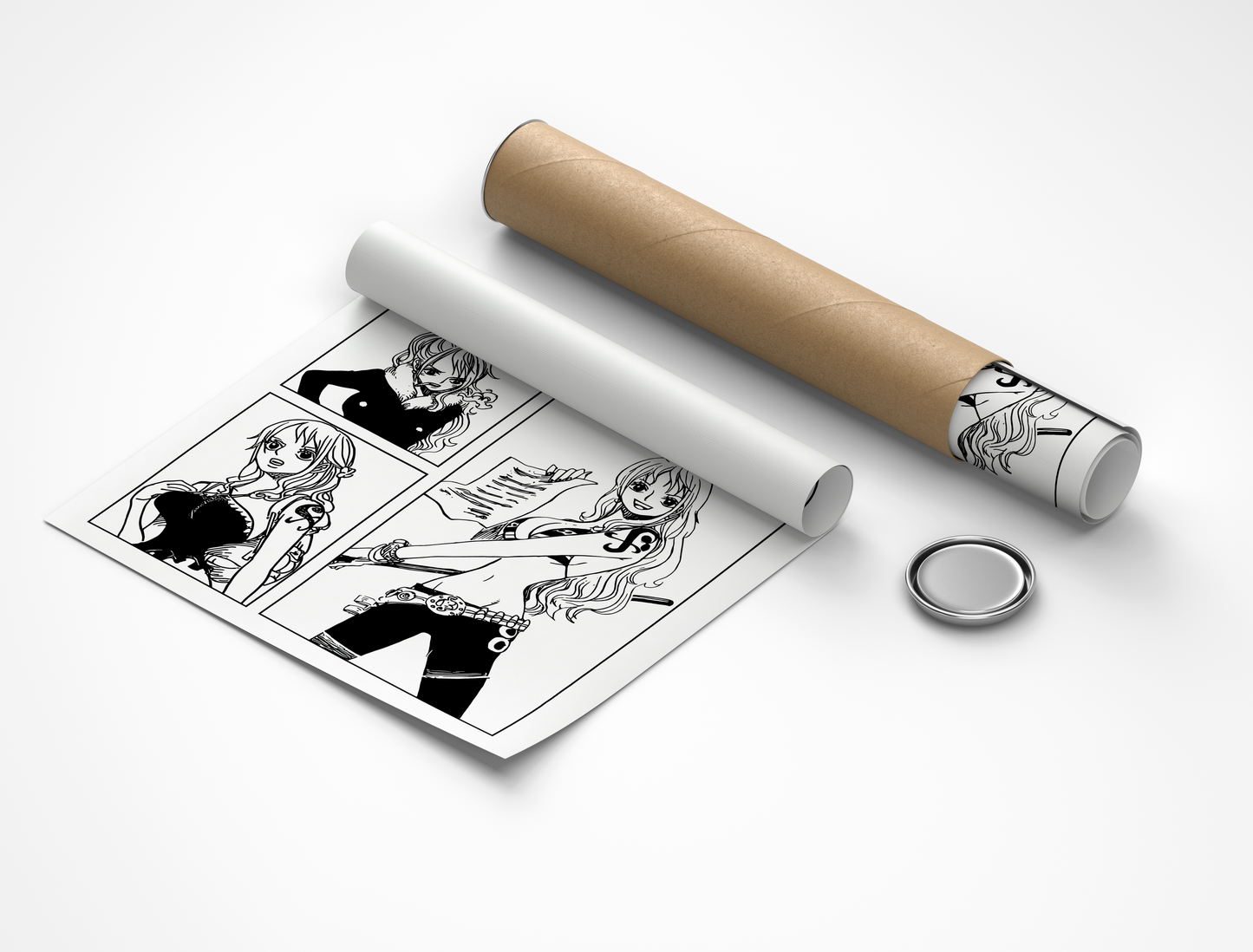 One Piece Nami Rollup Poster