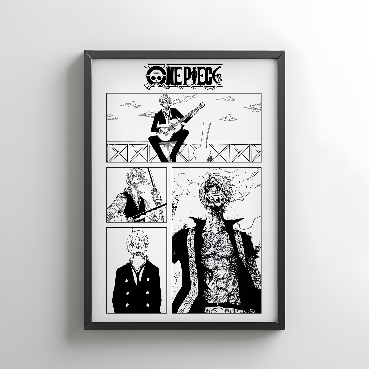 One Piece Sanji Rollup Poster