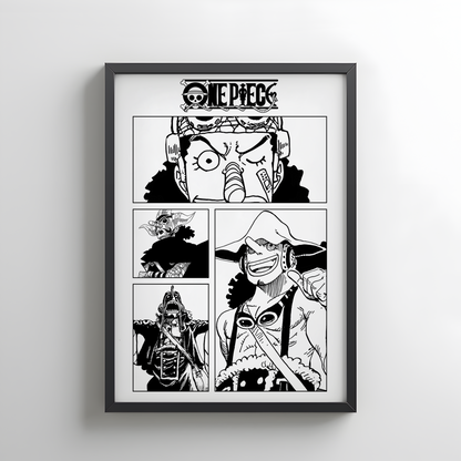 One Piece Usopp Rollup Poster