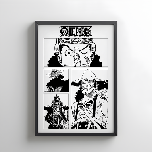 One Piece Usopp Rollup Poster