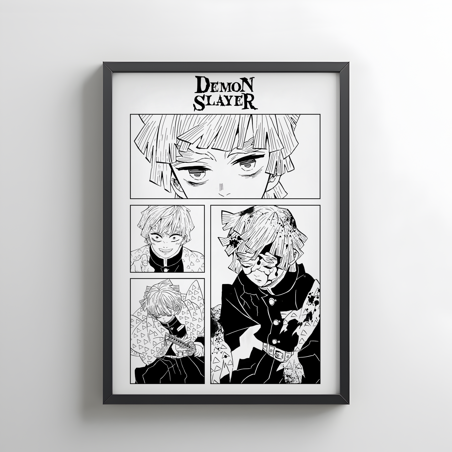 Demon Slayer Zenitsu Agatsuma Rollup Poster