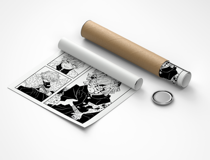 Demon Slayer Zenitsu Agatsuma Rollup Poster