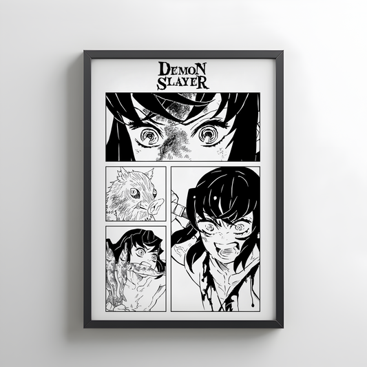 Demon Slayer Inosuke Hashibira Rollup Poster
