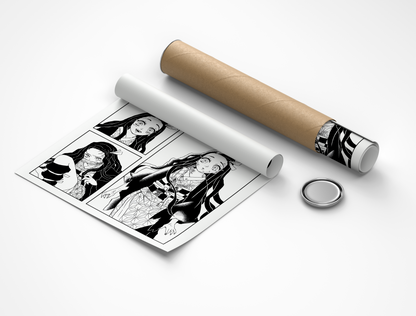 Demon Slayer Nezuko Kamado Rollup Poster