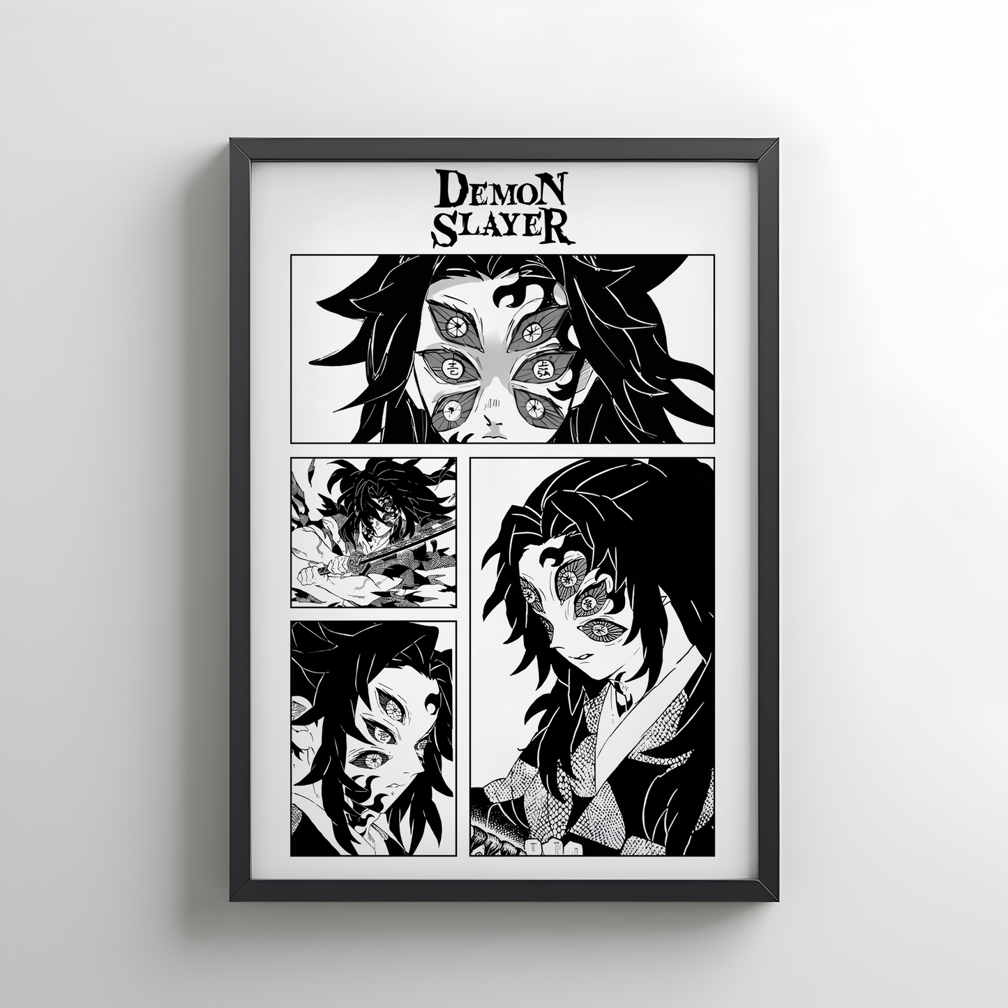 Demon Slayer Kokushibo Rollup Poster