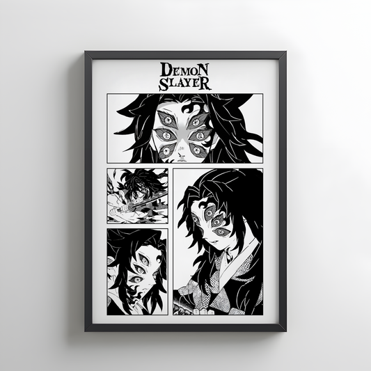 Demon Slayer Kokushibo Rollup Poster