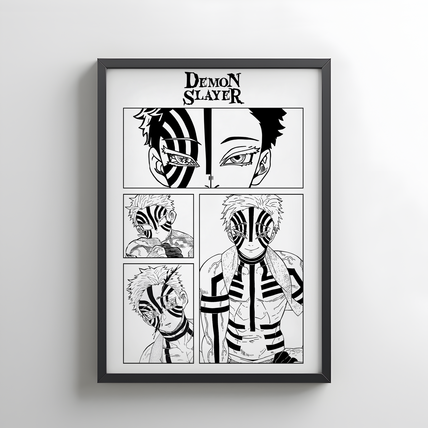 Demon Slayer Akaza Rollup Poster