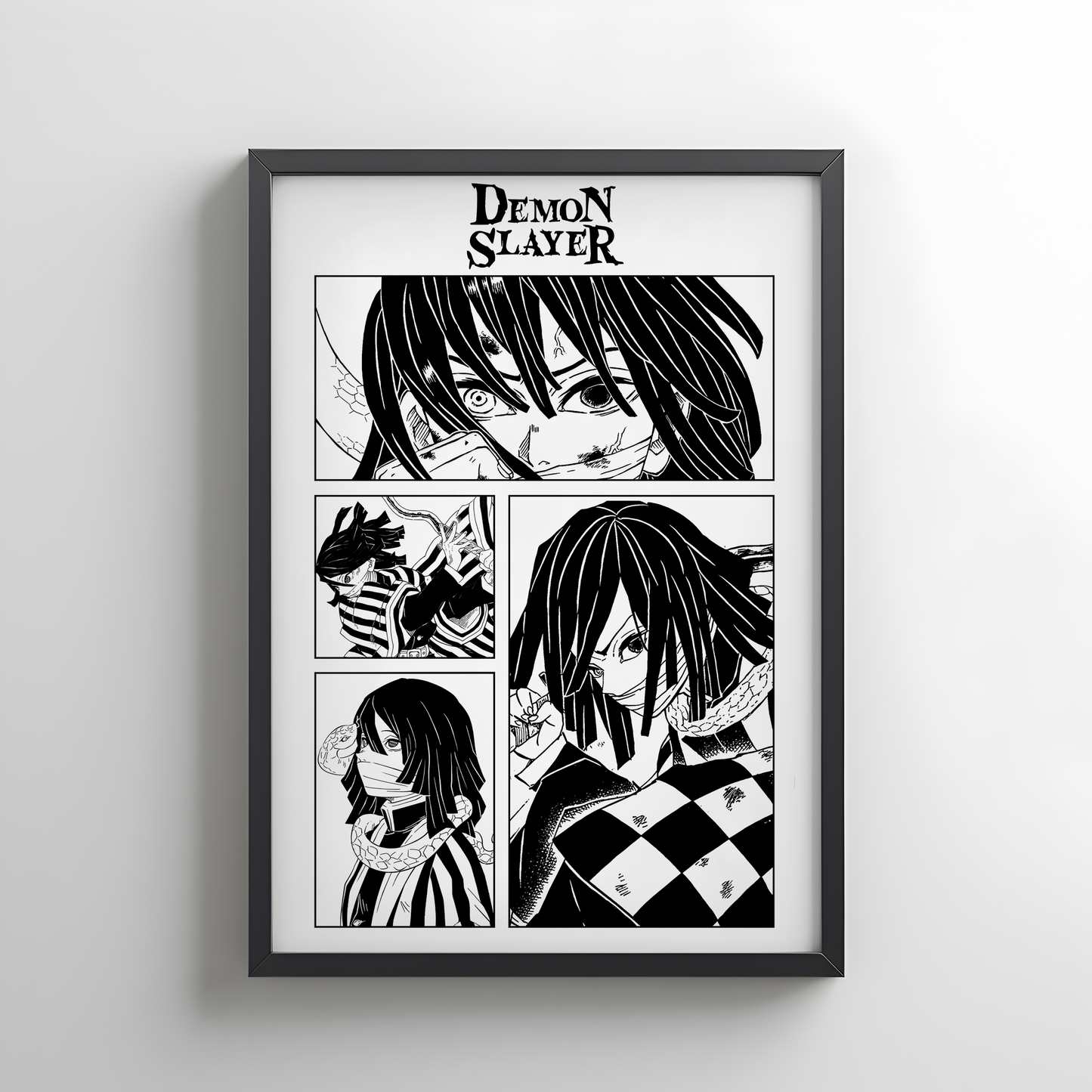 Demon Slayer Obanai Iguro Rollup Poster