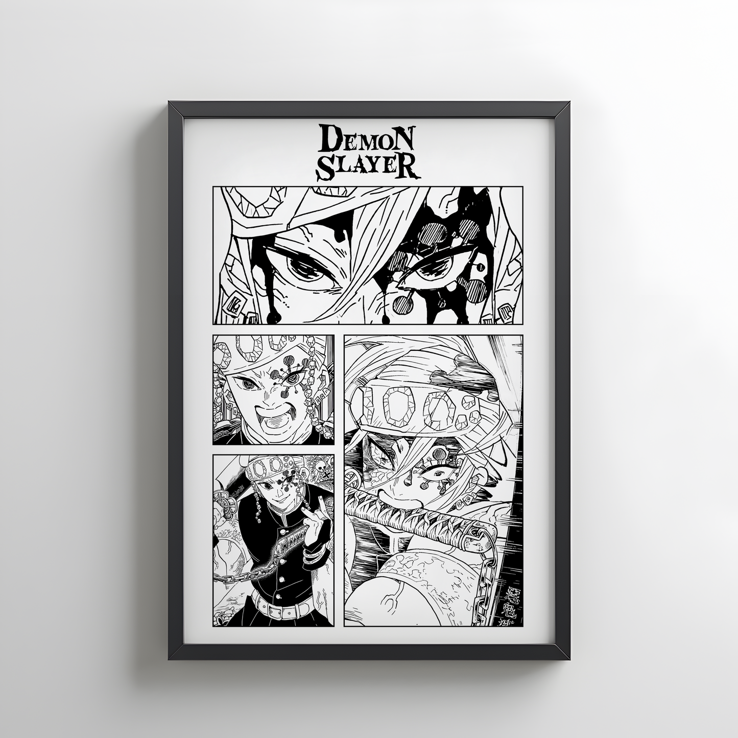 Demon Slayer Tengen Uzui Rollup Poster