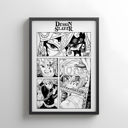 Demon Slayer Tengen Uzui Rollup Poster
