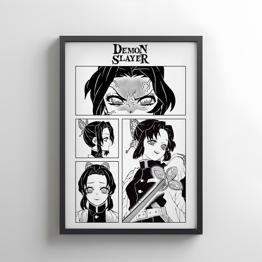 Demon Slayer Shinobu Kochō Rollup Poster